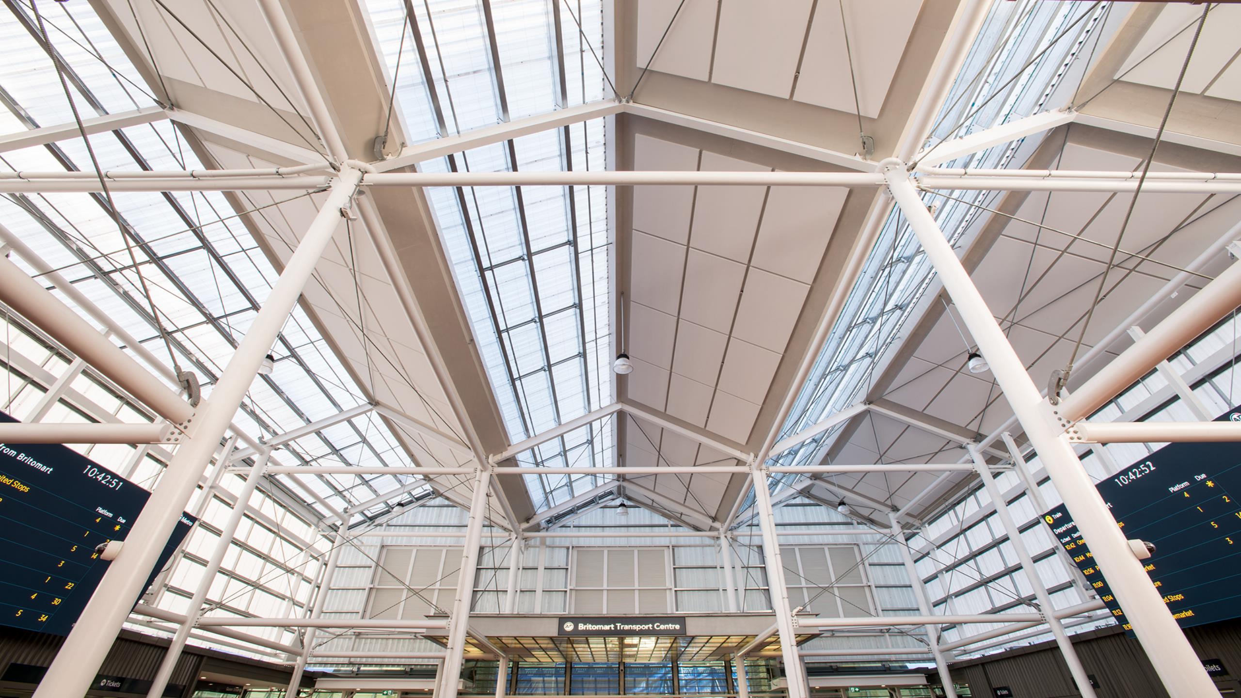 City Rail Link, Britomart- Triton Cloud panel City Rail Link, Britomart- Triton Cloud panel